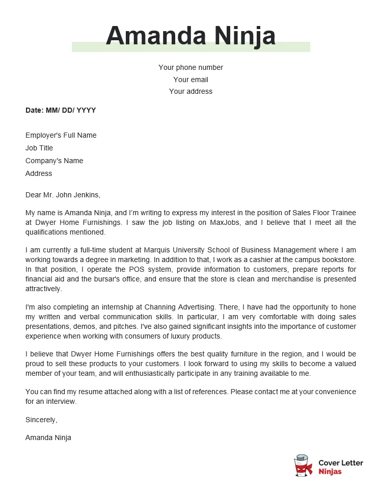 41023 cover letter mistakes