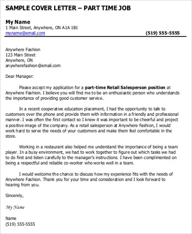 41023 cover letter structure