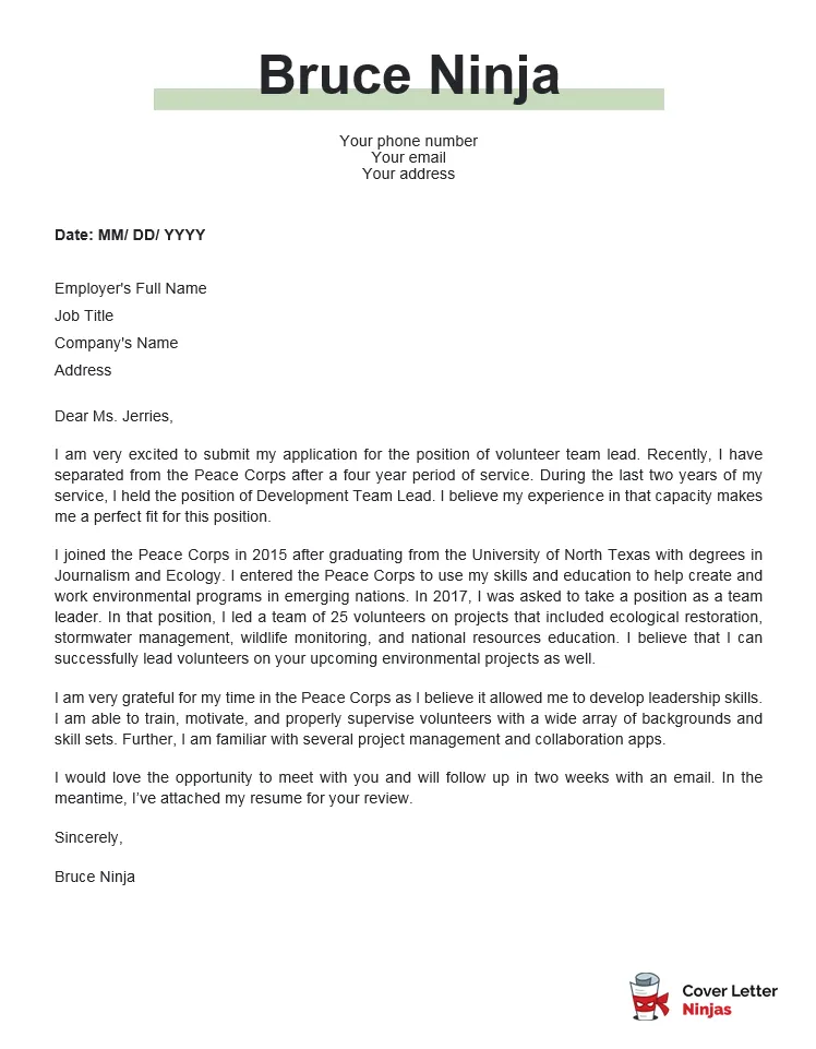 41036 nonprofit letter elements