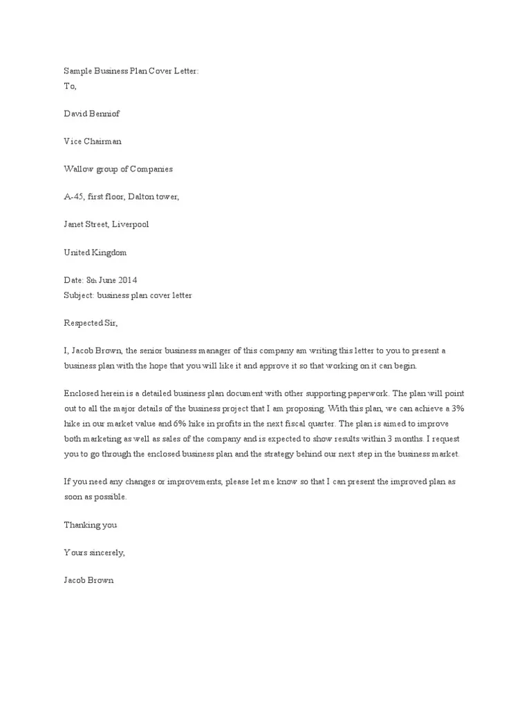 41037 business plan cover letter sample 1