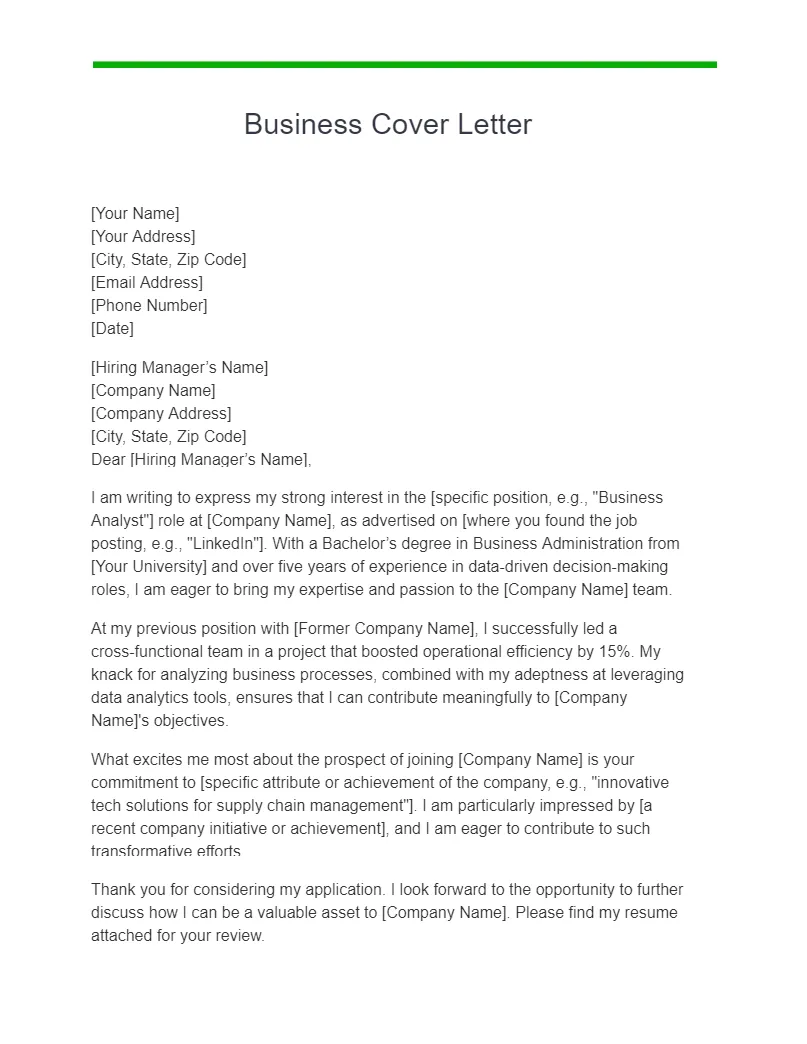 41037 business plan cover letter sample 4