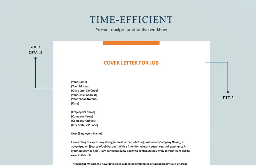 41038 tailoring cover letter