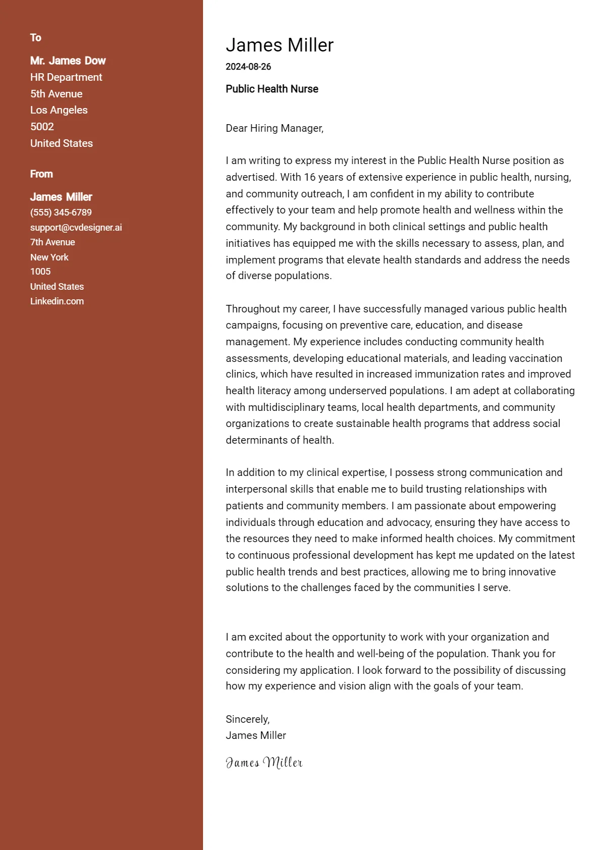 41065 cover letter mistakes