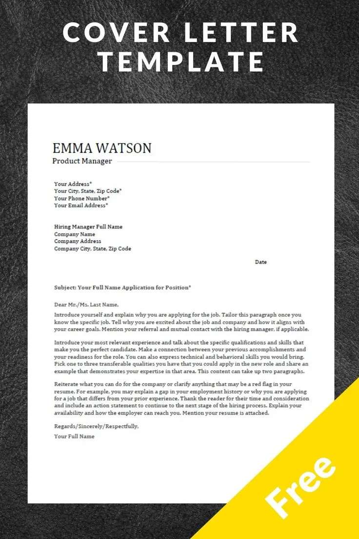 41074 cover letter template