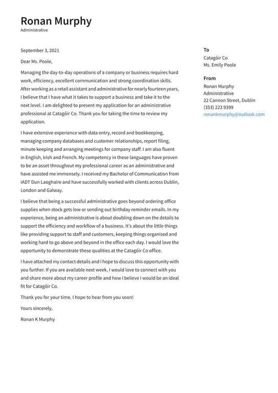 41075 admin cover letter mistakes