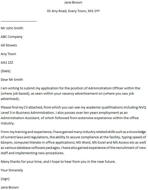 41075 cover letter examples