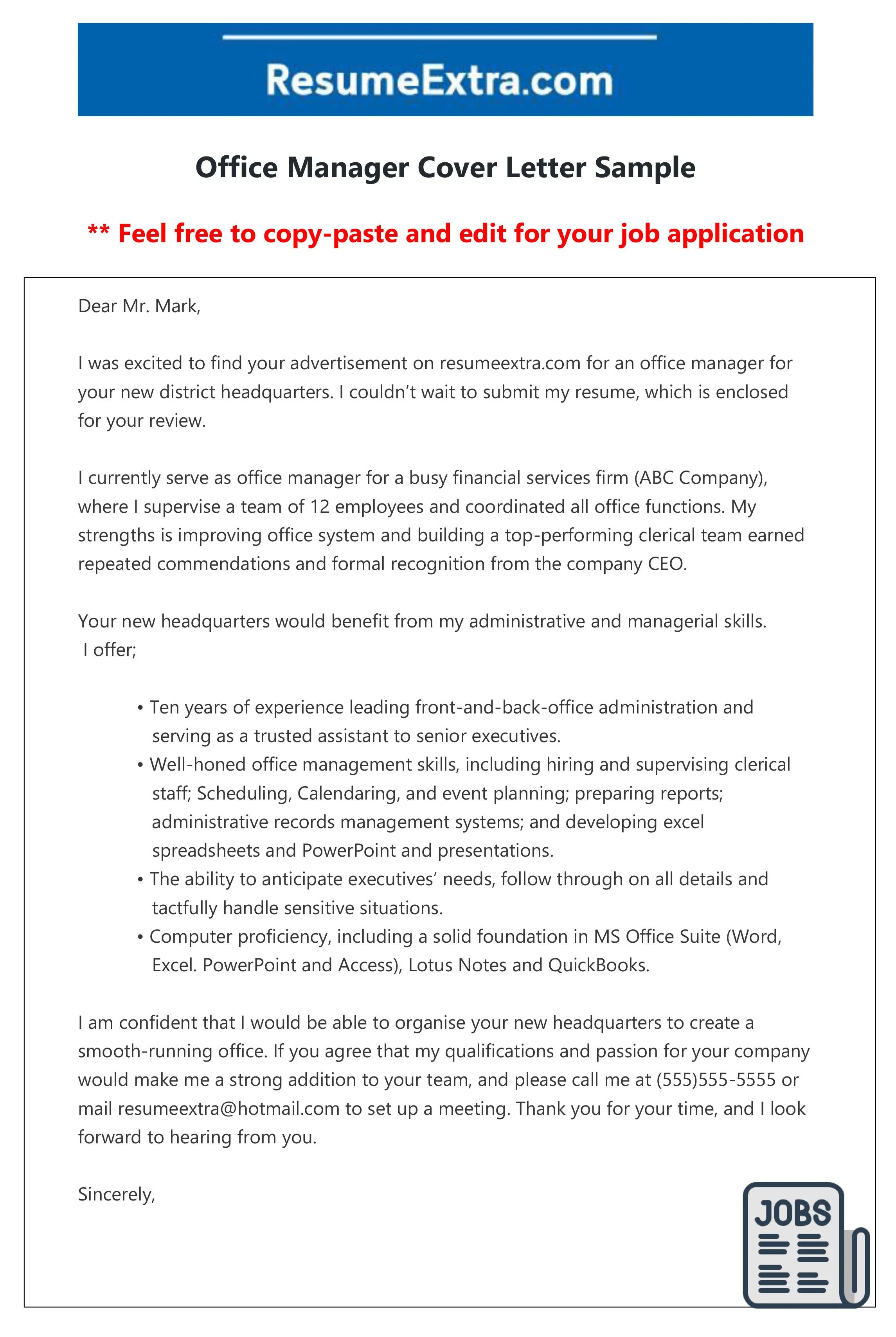 41092 cover letter office manager 6