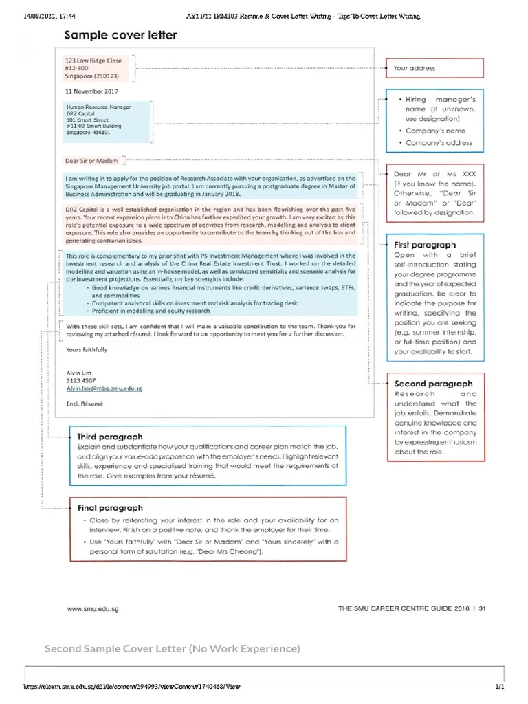 41097 cover letter components