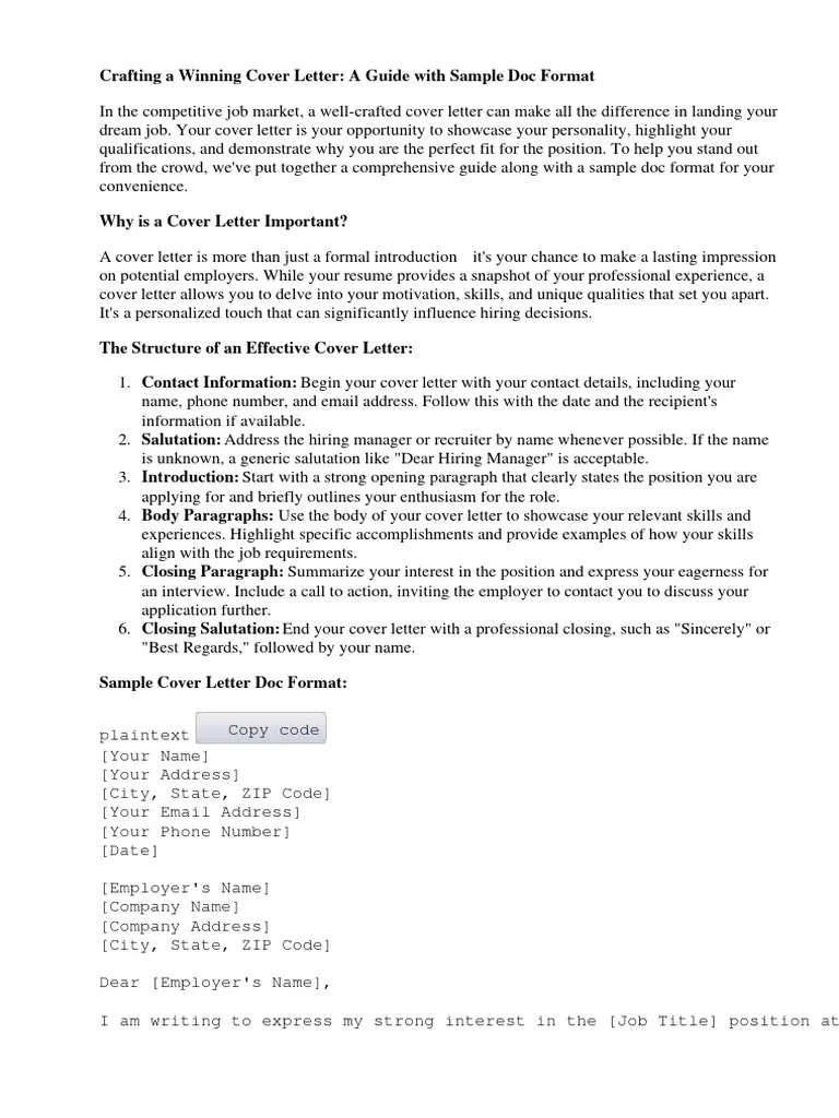41097 cover letter writing