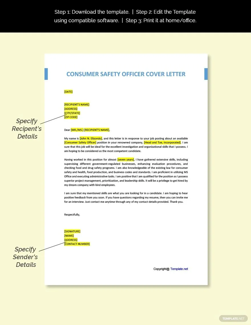 41112 cover letter format