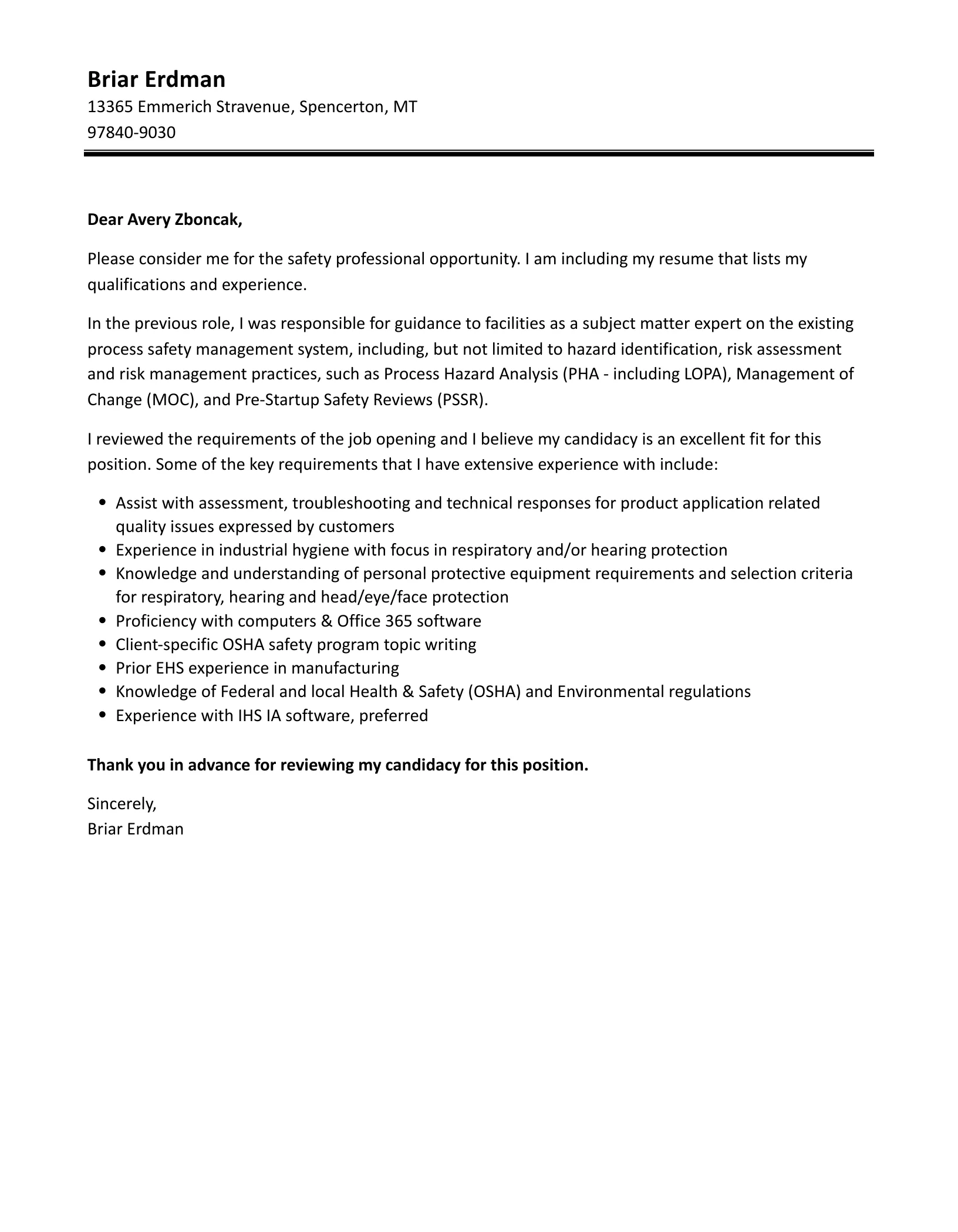 41112 cover letter mistakes