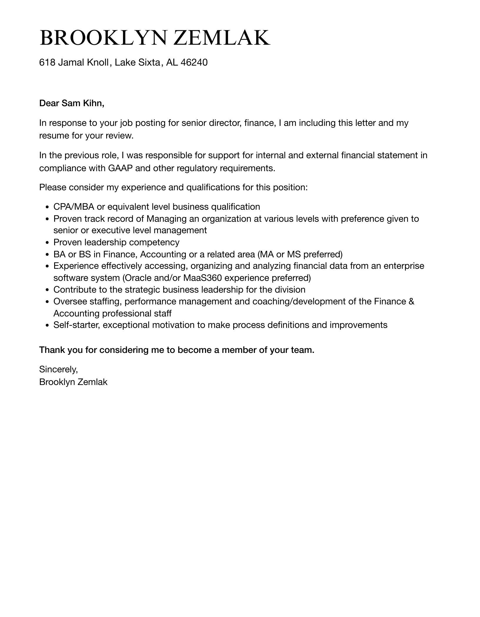 41113 cover letter examples