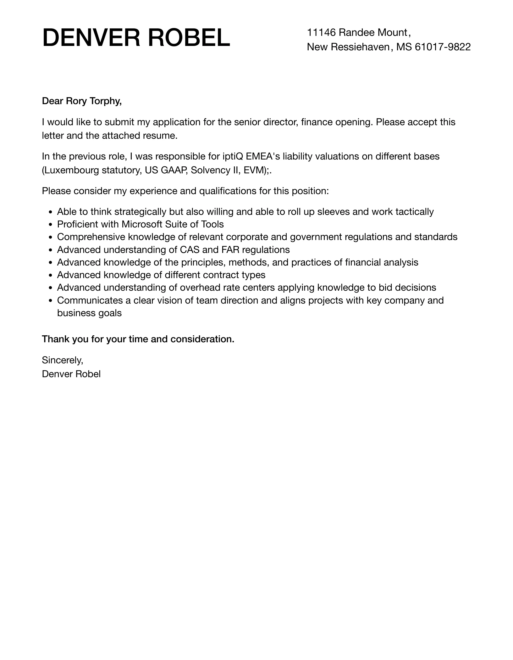 41113 tailoring cover letter