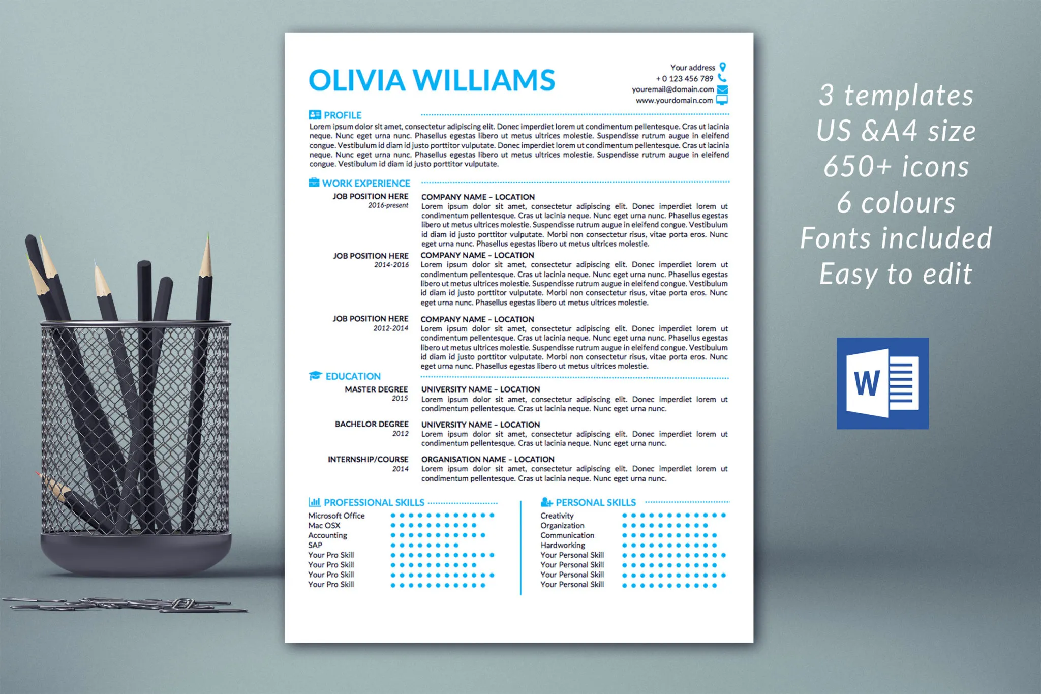 41117 cover letter design header