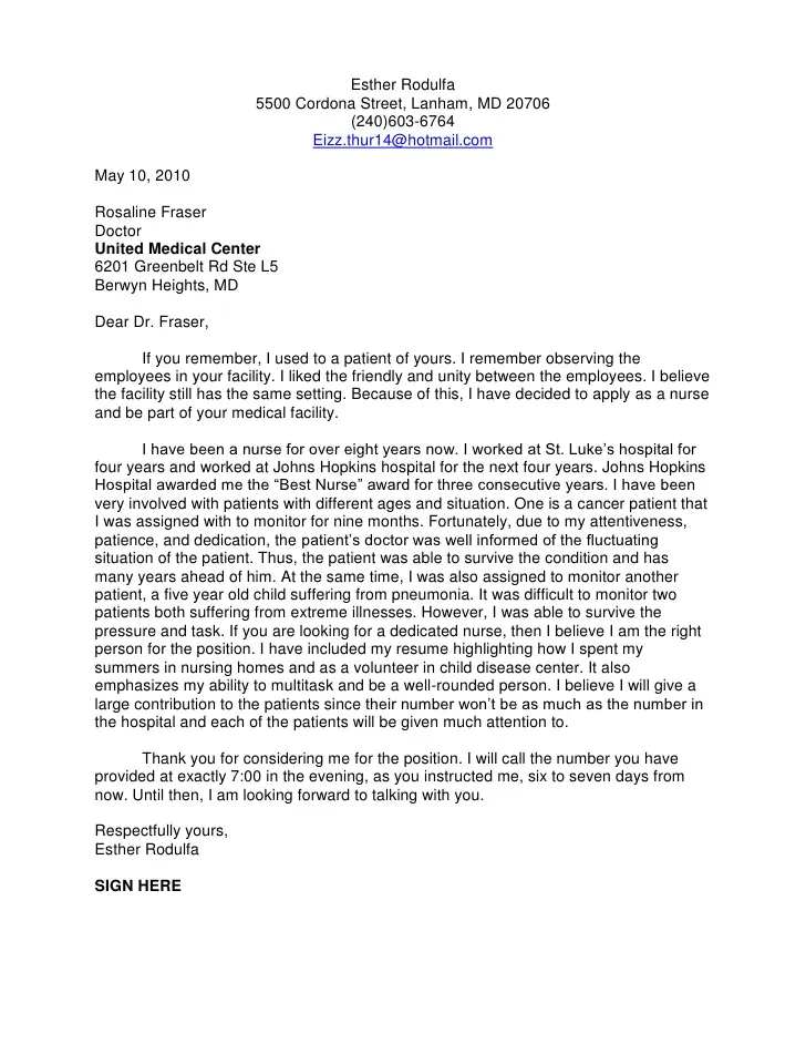 41121 achievement cover letter