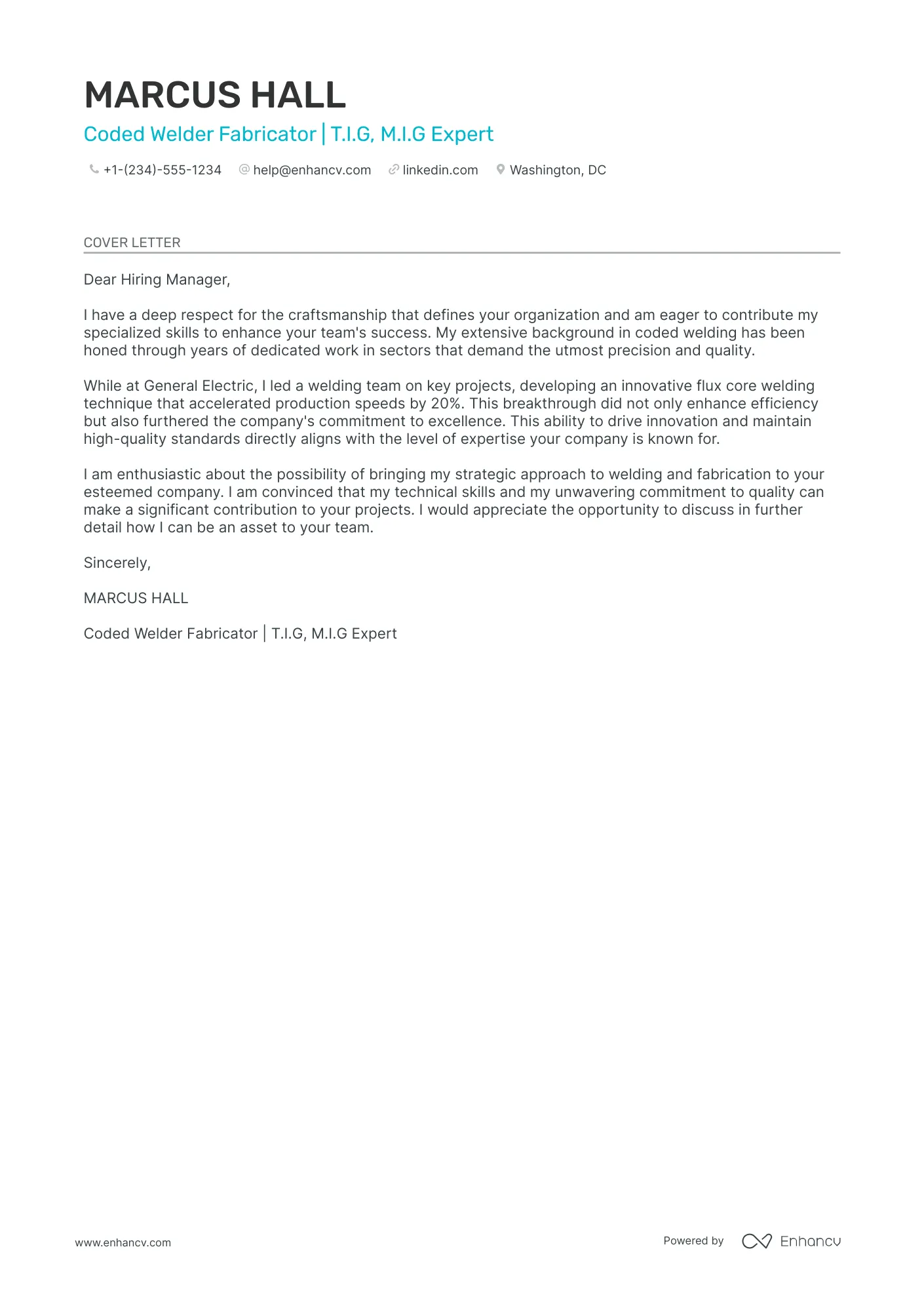 41138 welders cover letter soft skills