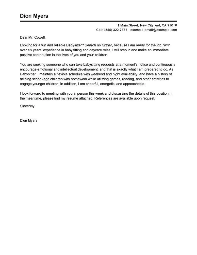 41142 passion for childcare