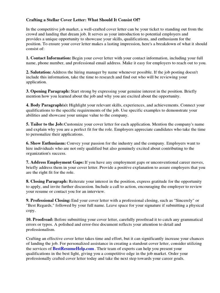 41143 cover letter guide