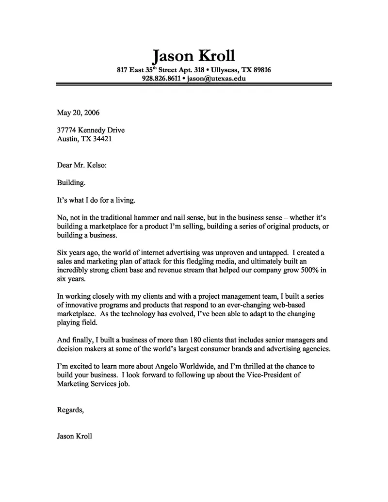 41147 cover letter example 1