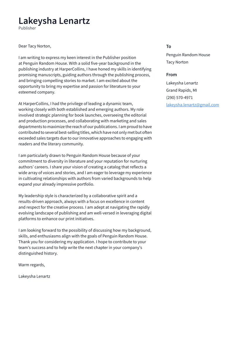 41148 cover letter writing