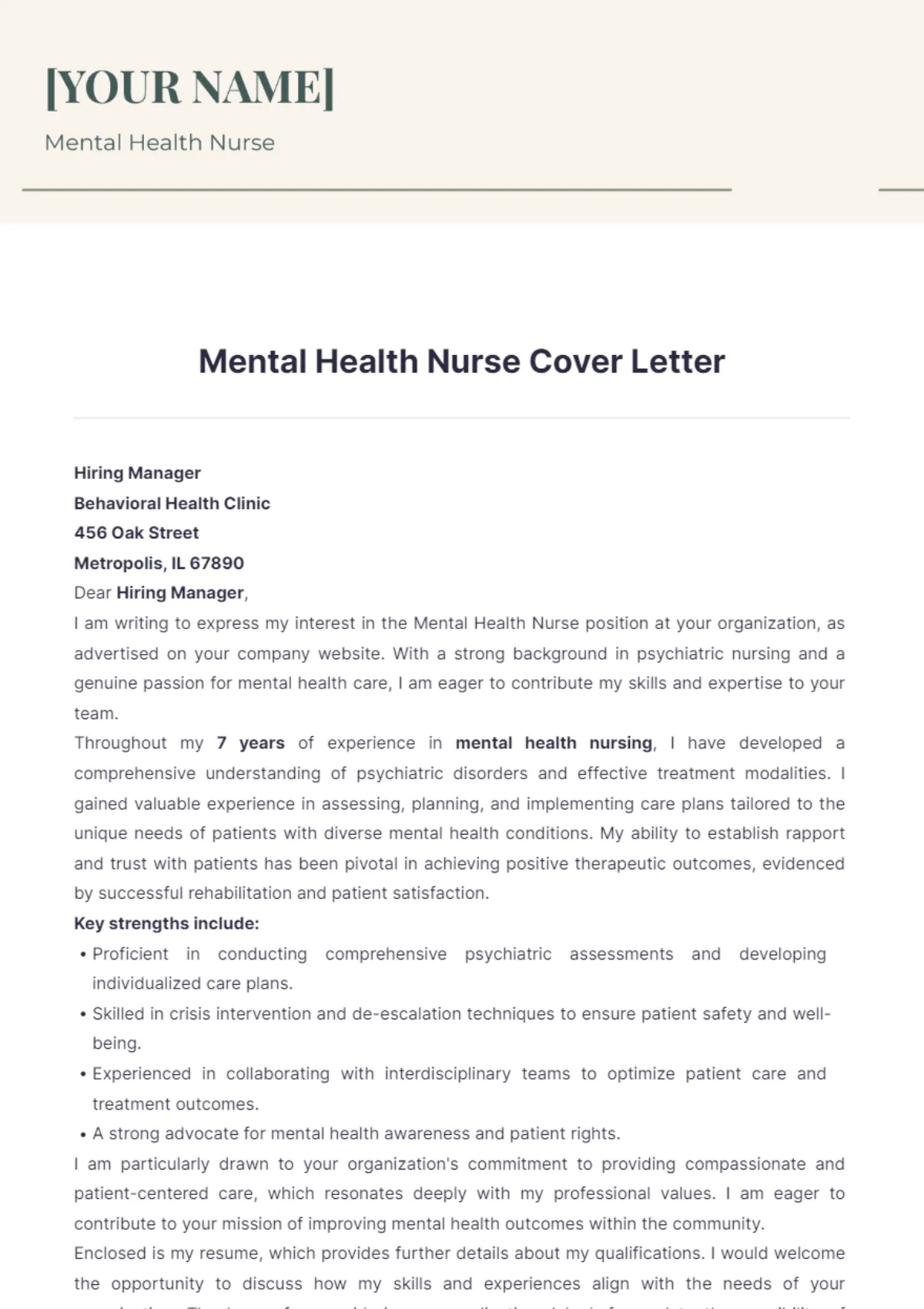 41156 mental health nurse skills