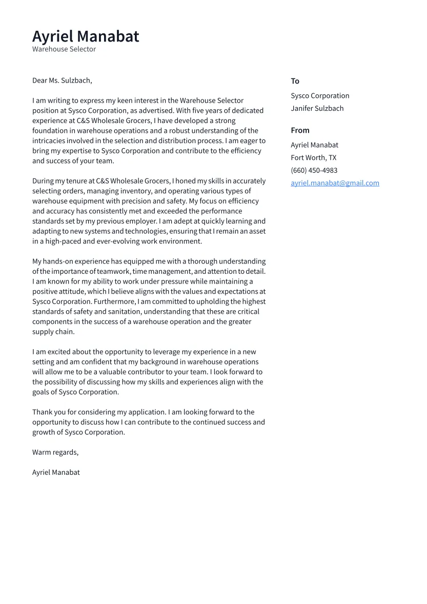 41162 warehouse skills