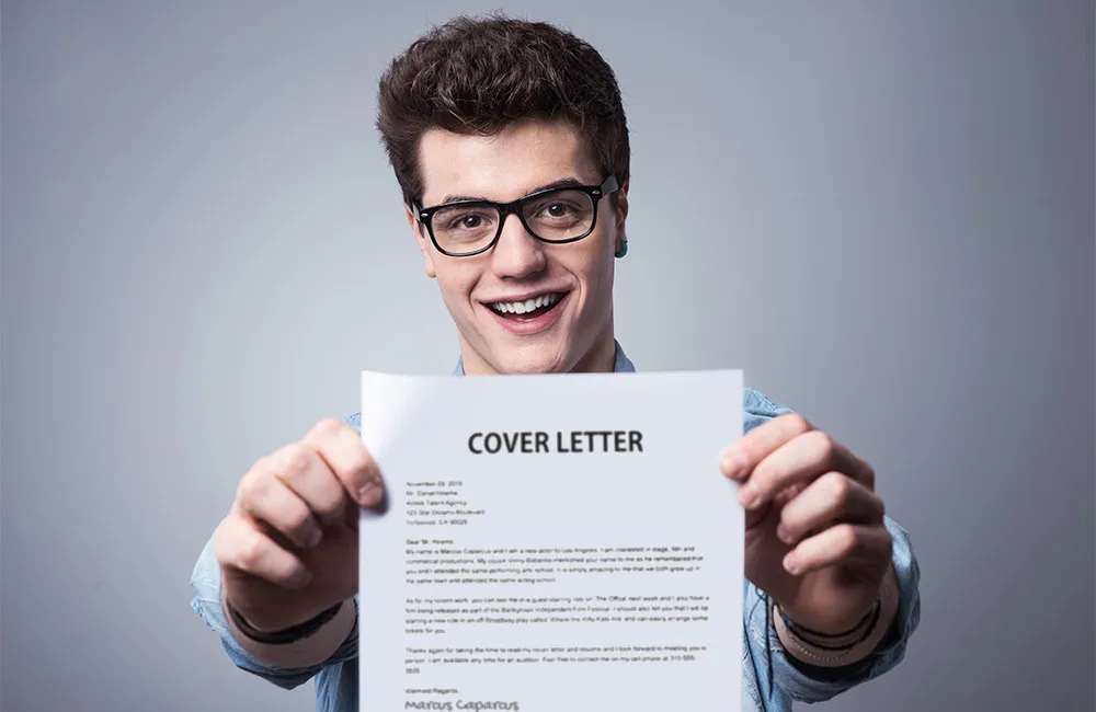 41173 cover letter components