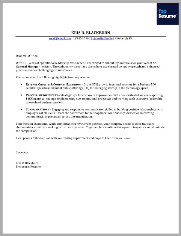 41173 cover letter header