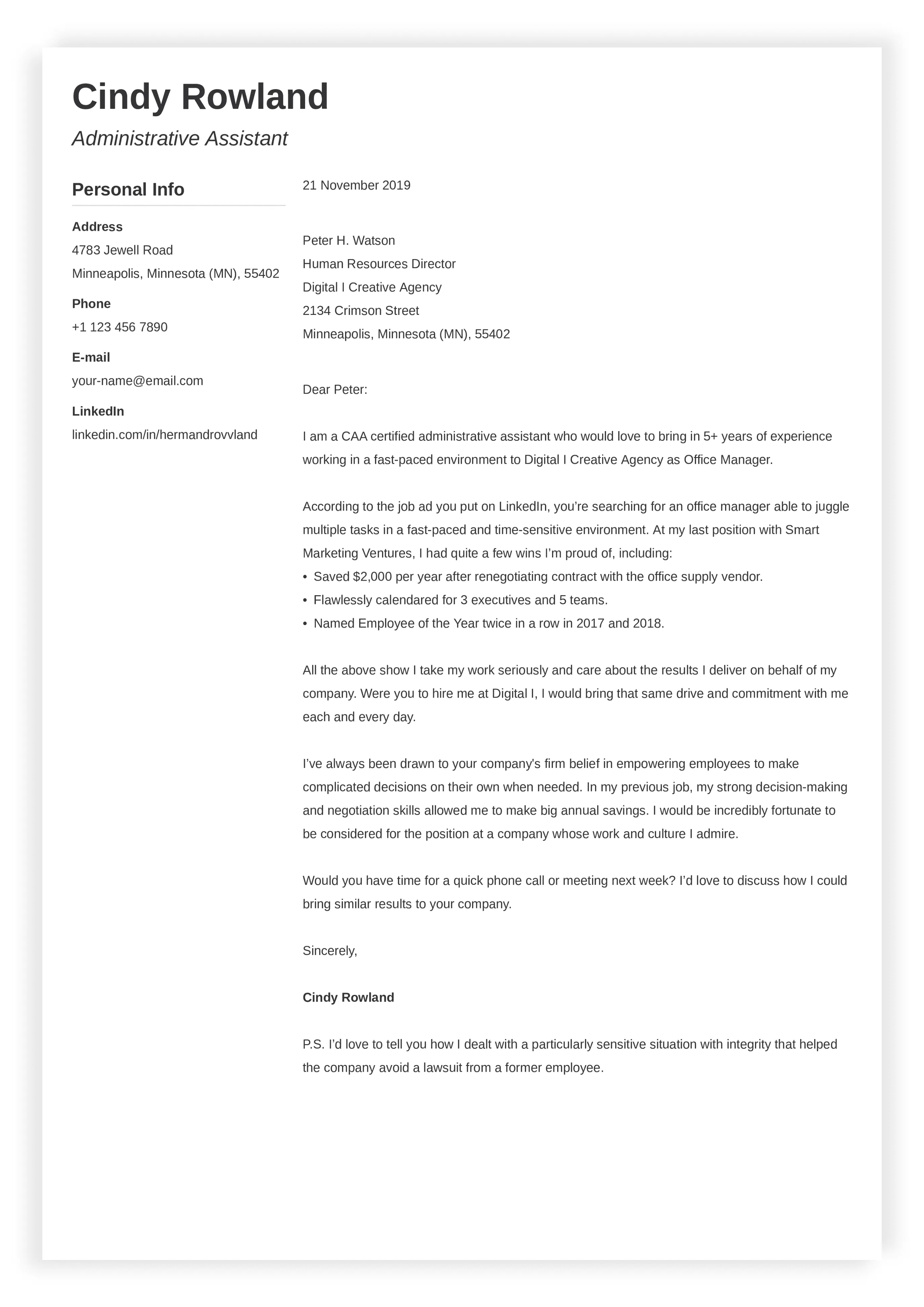 41179 cover letter mistakes