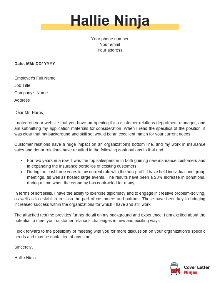 41184 cover letter mistakes