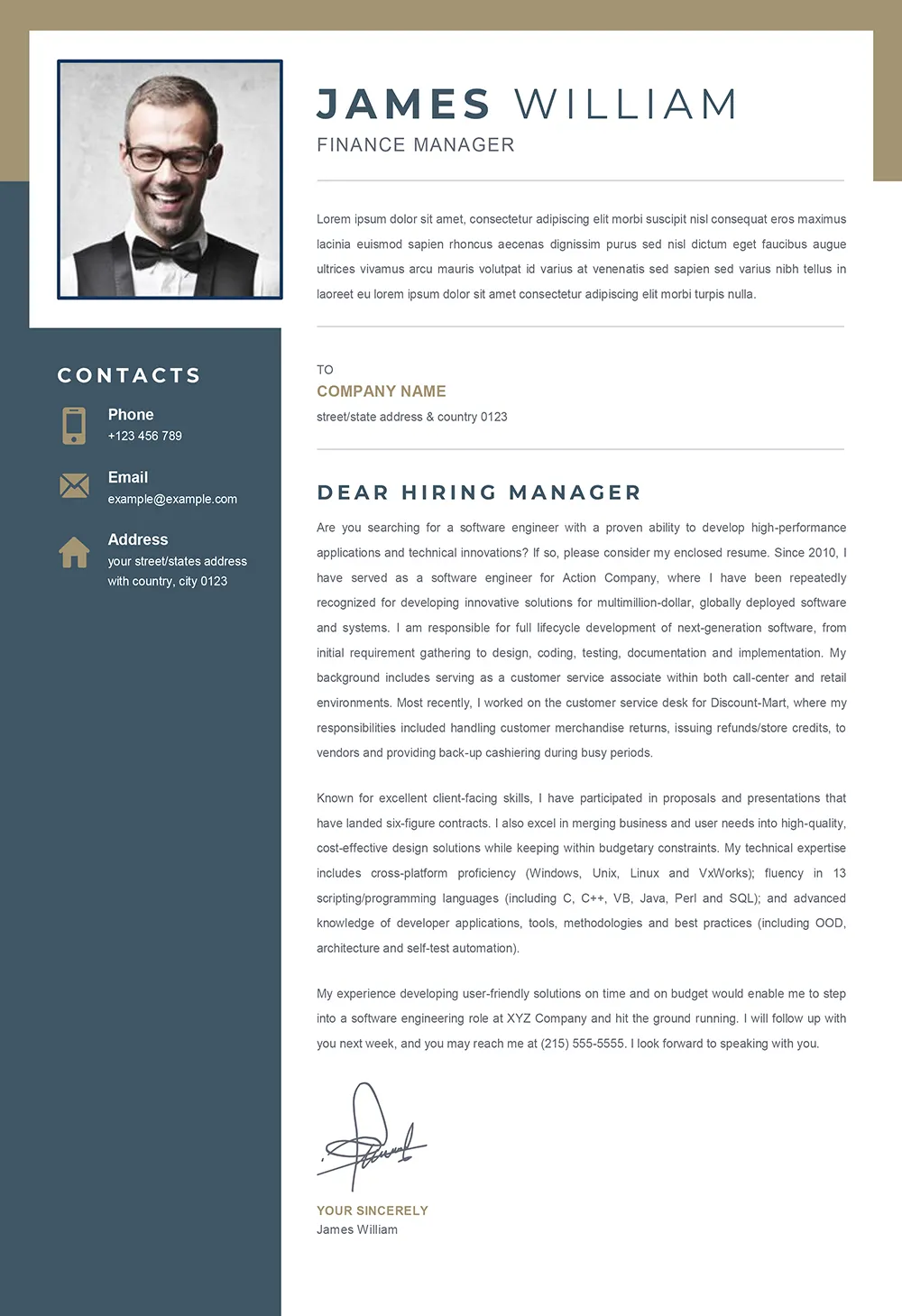 41185 key elements cover letter