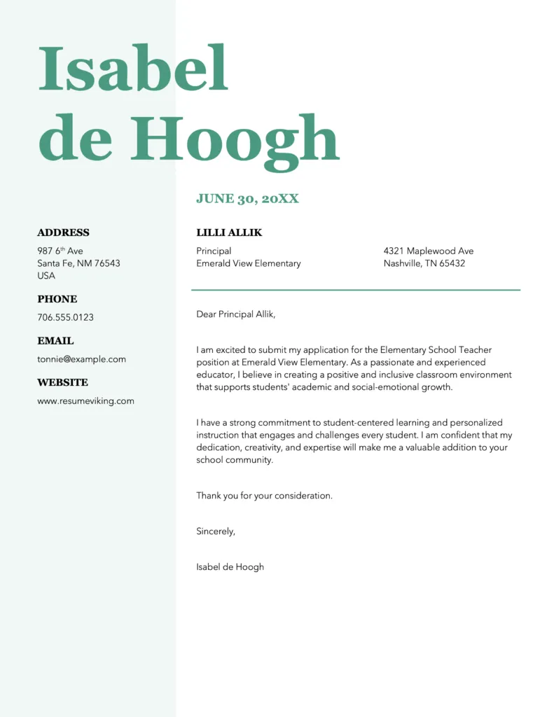 41185 tailoring cover letter