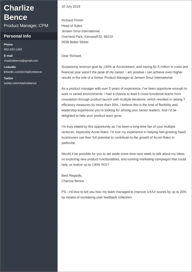 41201 cover letter best practices