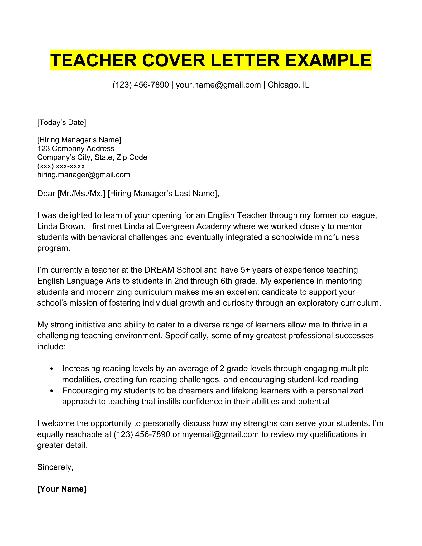 41204 cover letter template