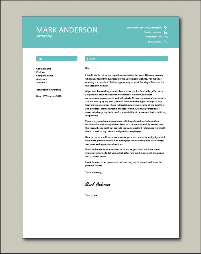 41206 attorney sample