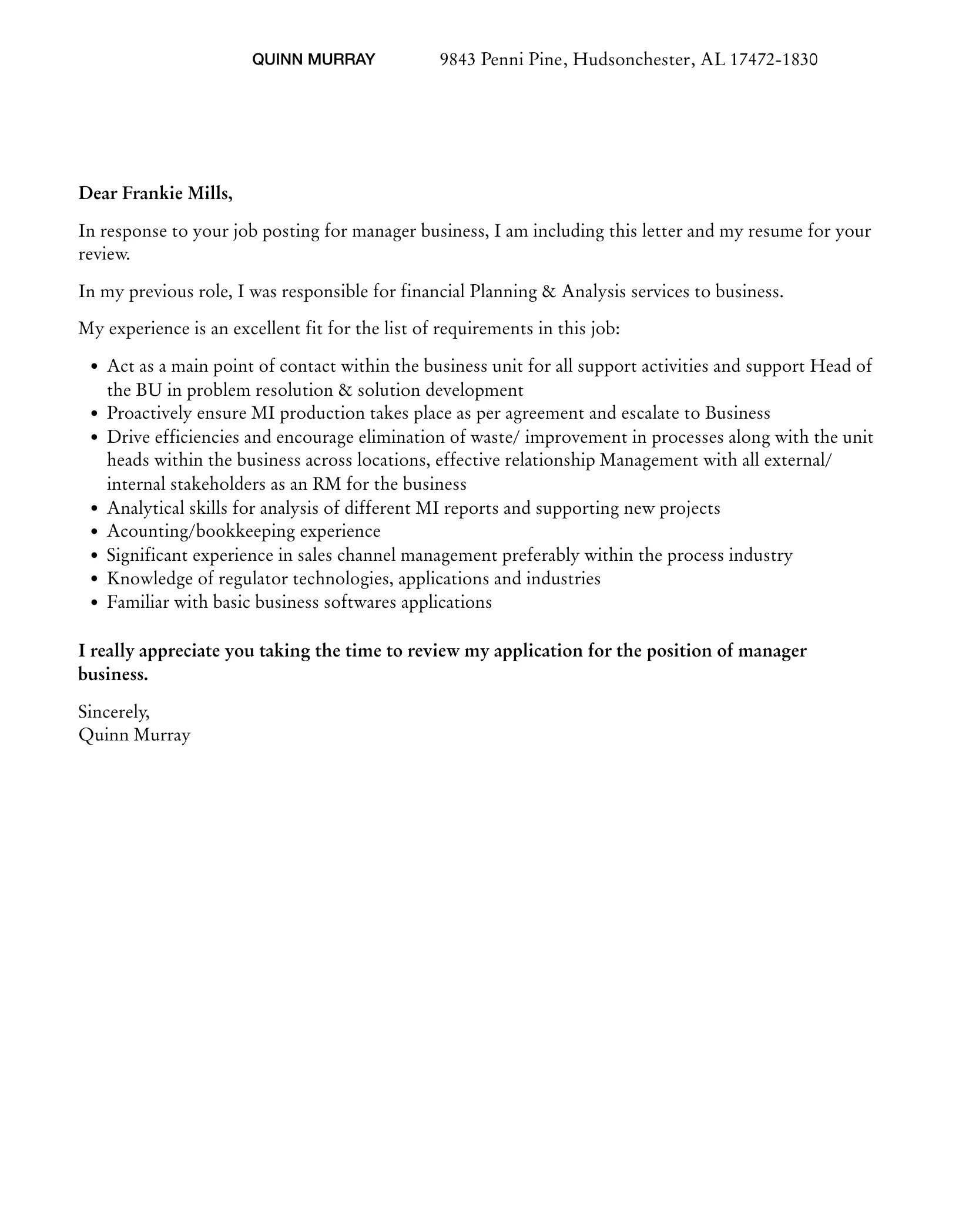 41214 business manager resources