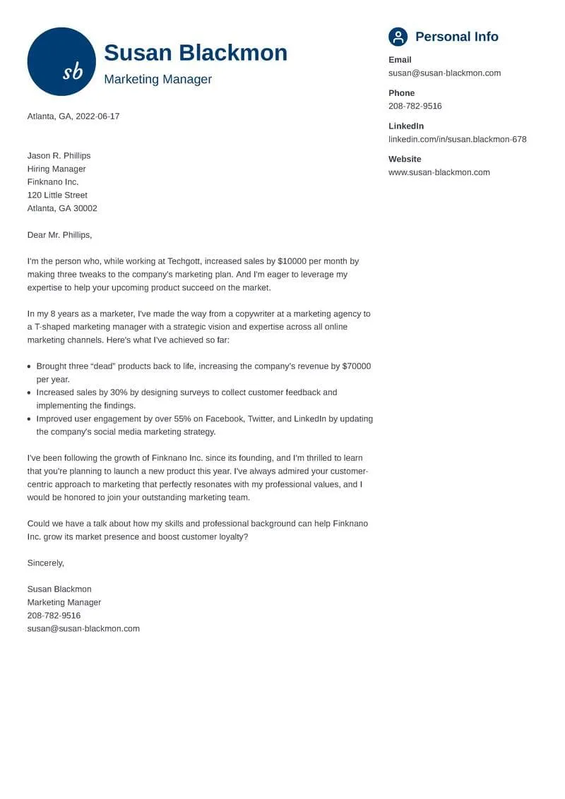 41222 modern cover letter template