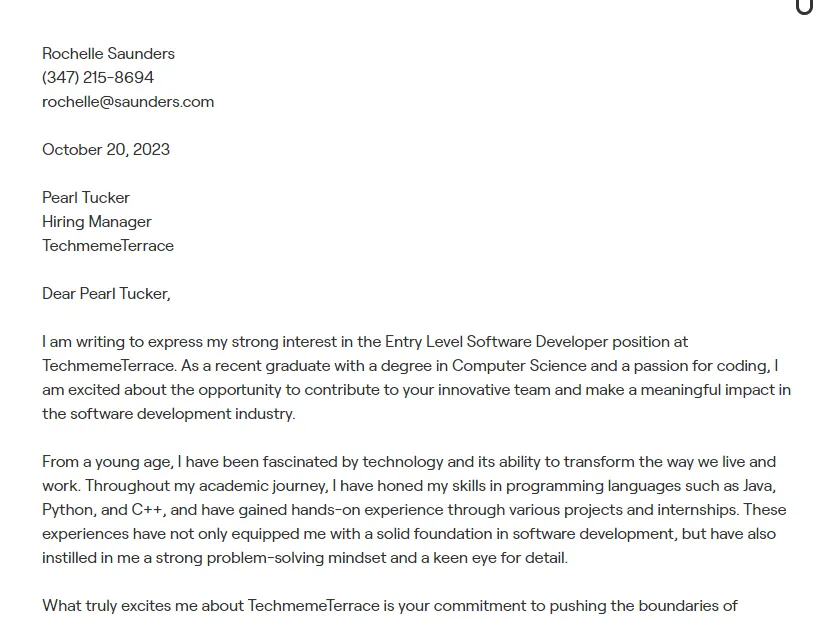 41229 cover letter software developer mistakes