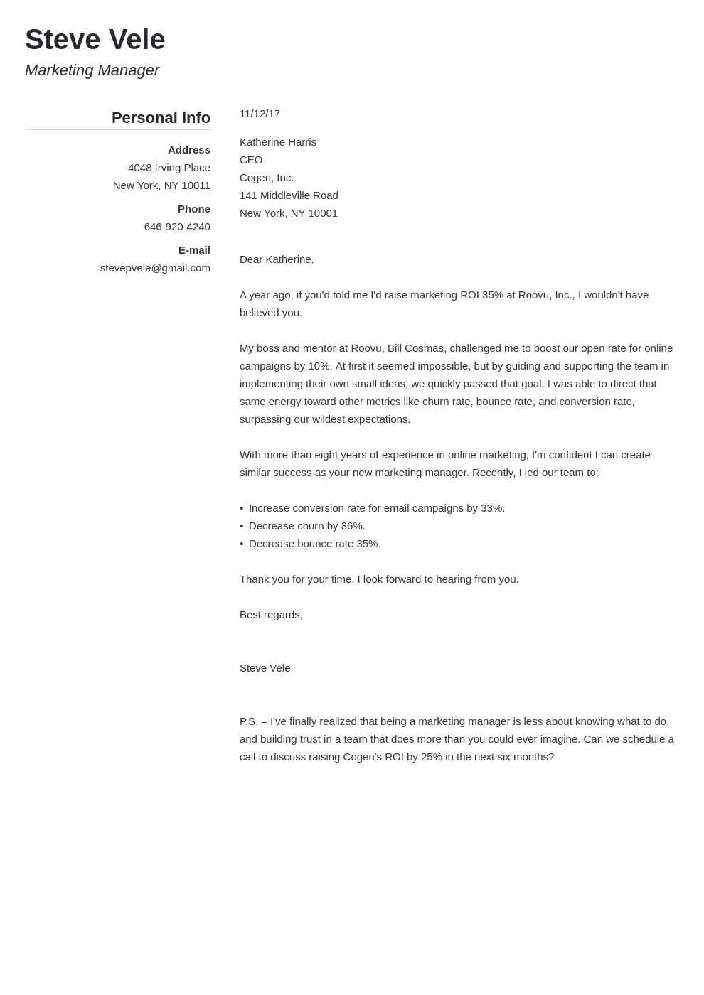 41233 cover letter closing elements
