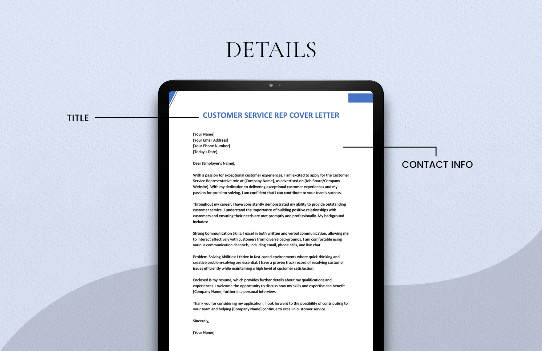 41238 customer service rep closing