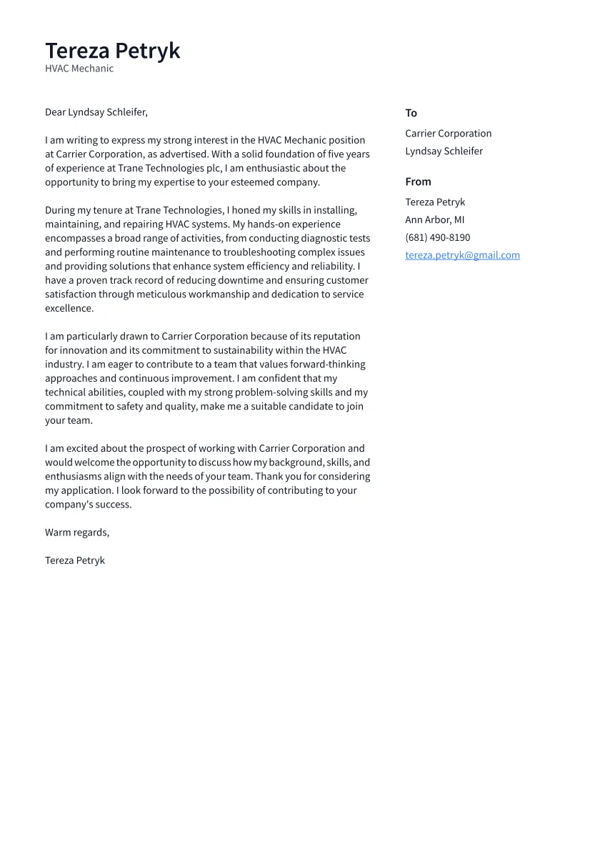 41242 enthusiasm for hvac