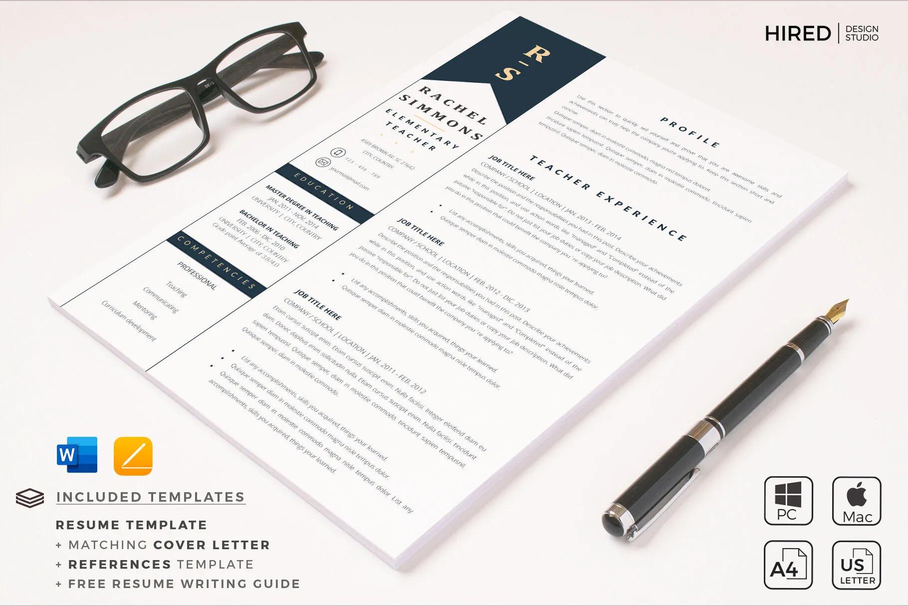 41244 cover letter education elements