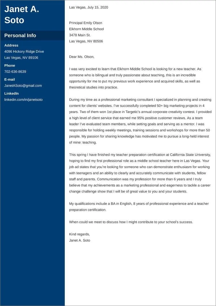 41245 cover letter job change 5