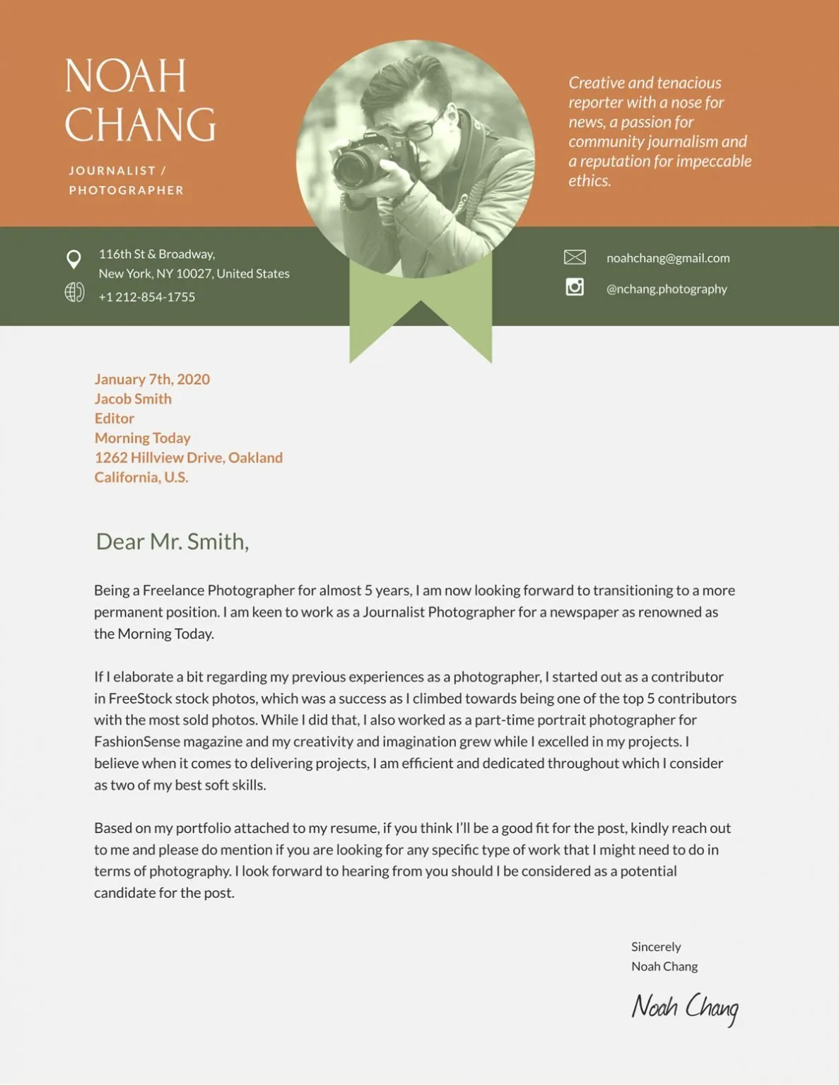 41259 cover letter template contact