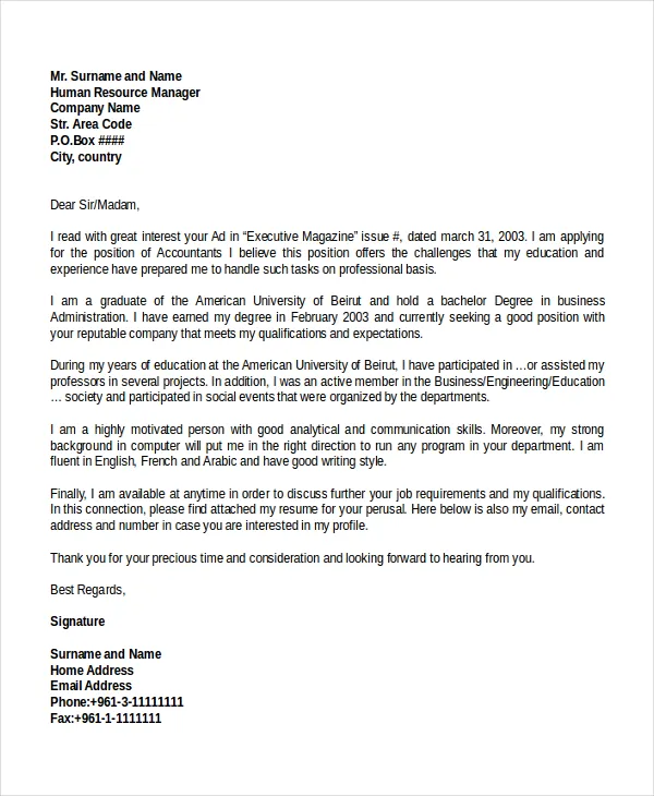 41259 cover letter template importance