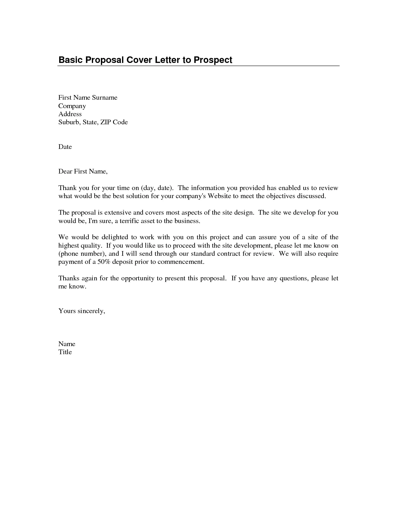 41263 cover letter elements
