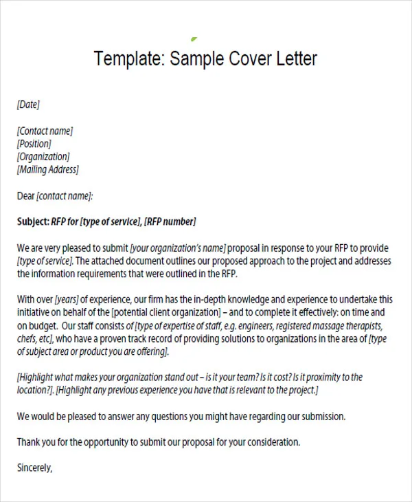 41263 cover letter formatting