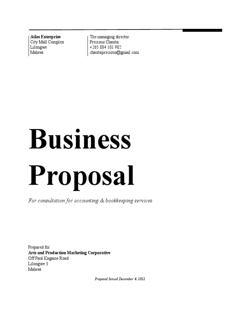 41263 proposal cover letter writing