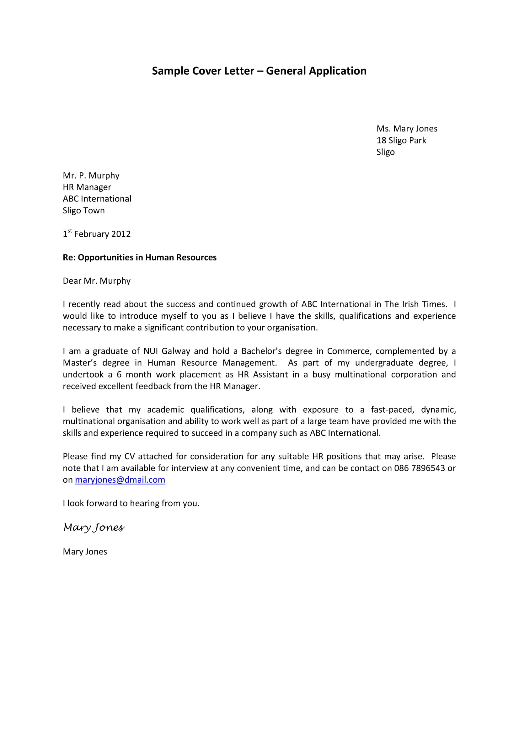 41277 customize cover letter