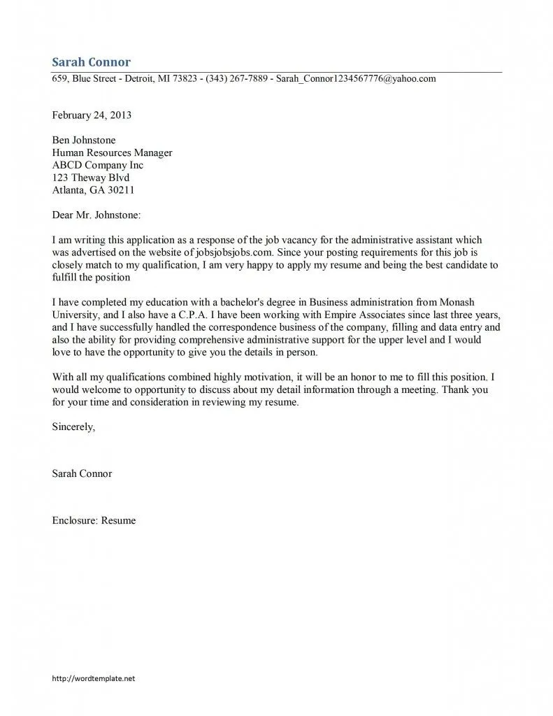 41278 cover letter proofreading